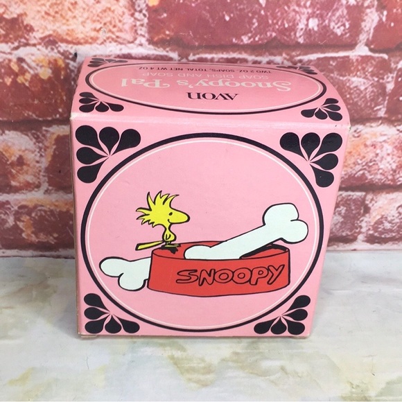 Vintage Avon Peanuts Snoopy's Pal Soap Dish Set - Picture 1 of 7